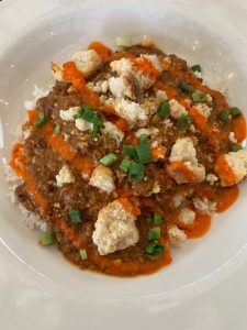 BBQ Hash at the Roadhouse.