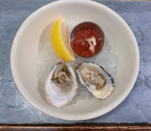 A bowl of Roadhouse ancho-beef chuck chili.